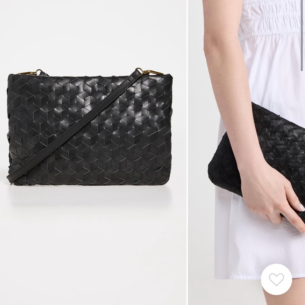 Madewell puffy woven crossbody